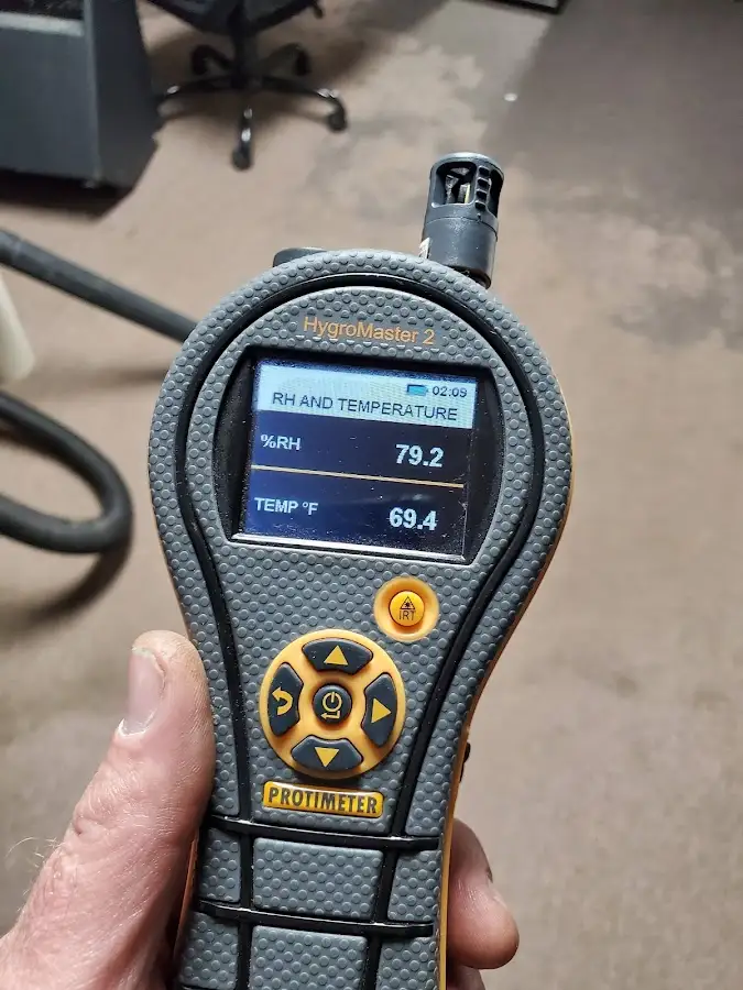 Moisture meter humidity assessment for Fire & Smoke Damage Restoration in Grosse Pointe